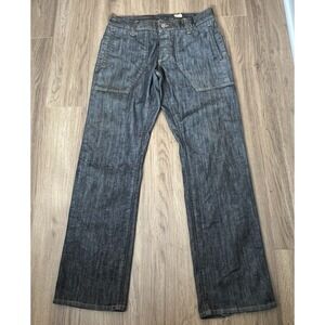 Vintage Ambiguous Fairground 32x32 Skater Jeans Button Fly Grunge Destressed